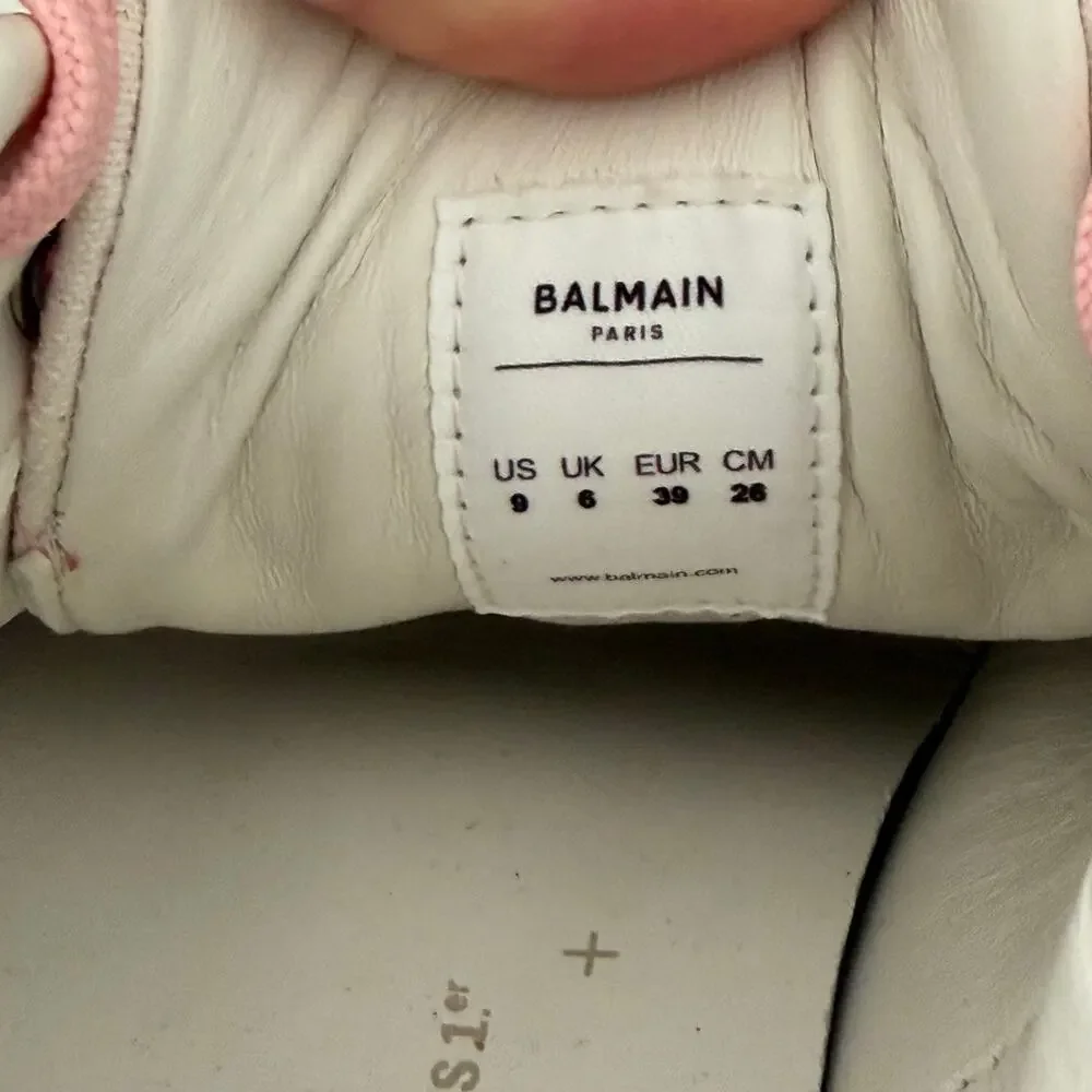 Balmain court monogram